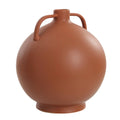RENWIL DELPHI INDOOR CERAMIC VASE MATTE TERRACOTTA - Decorative Accents