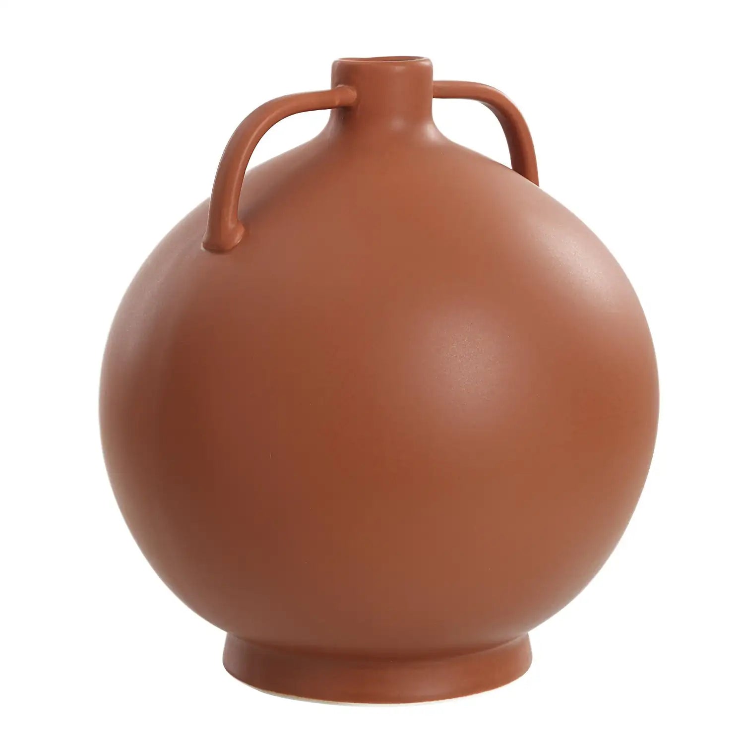 RENWIL DELPHI INDOOR CERAMIC VASE MATTE TERRACOTTA - Decorative Accents