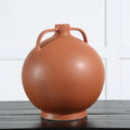 RENWIL DELPHI INDOOR CERAMIC VASE MATTE TERRACOTTA - Decorative Accents