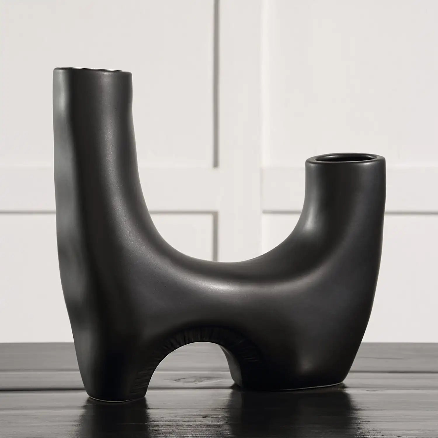 RENWIL DOPPIO INDOOR CERAMIC VASE MATTE - Decorative Accents
