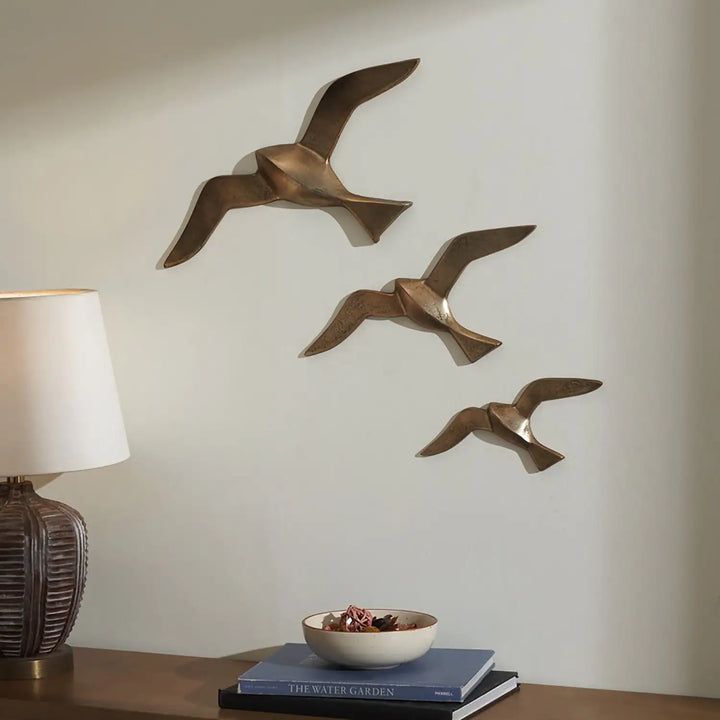 RENWIL STEVENS WALL DÉCOR SET OF 3 - Decorative Accents