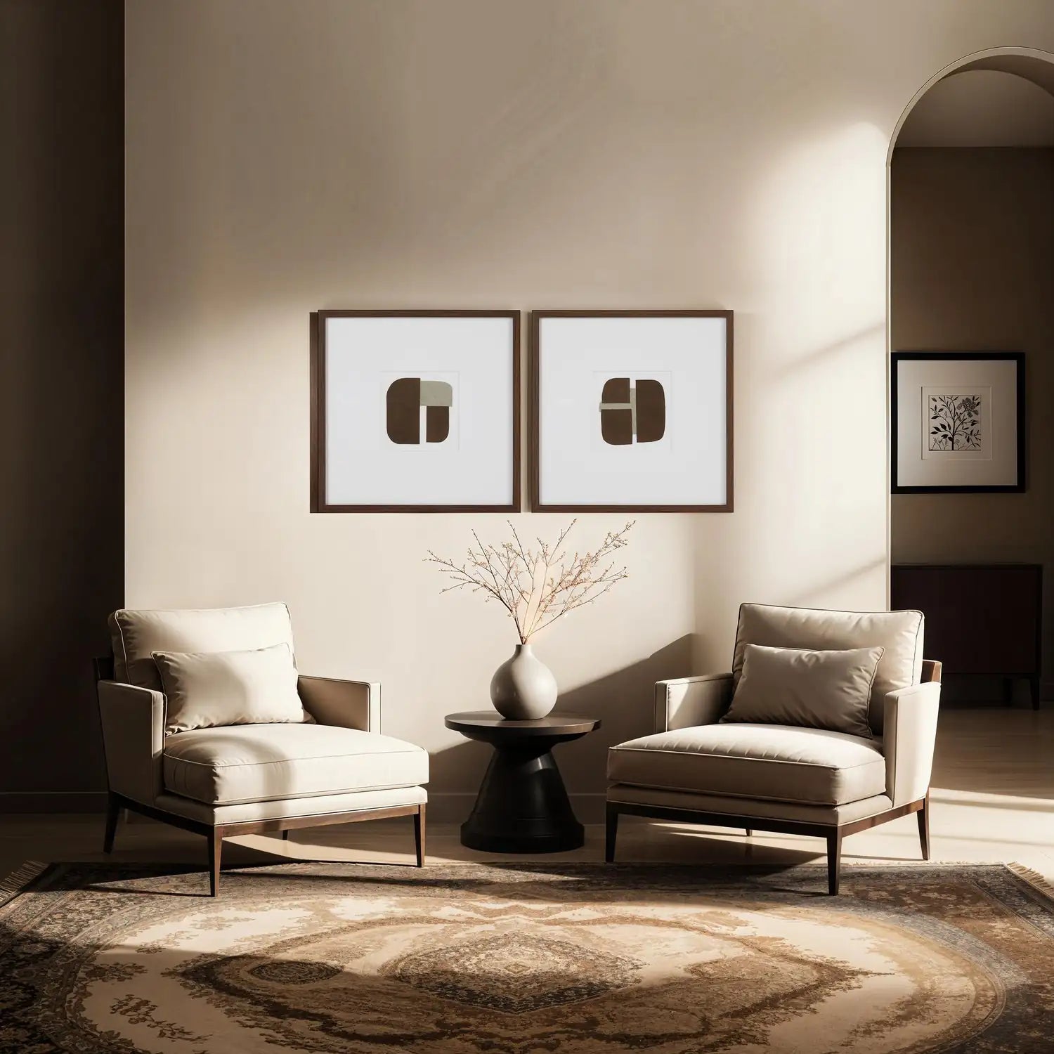RENWIL EDGE WALL DECOR PRINTED ARTWORK