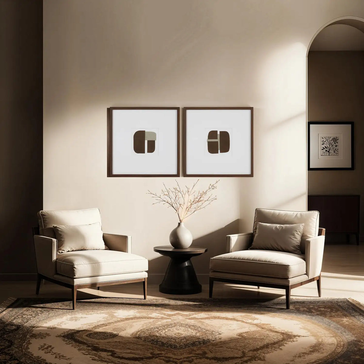 RENWIL EDGE WALL DECOR PRINTED ARTWORK - Art