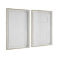 RENWIL LINEN WALL DECOR PRINTED ARTWORK