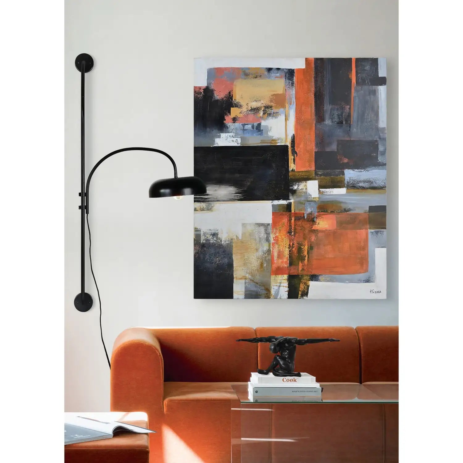 RENWIL, DRACO WALL SCONCE, WALL SCONCES