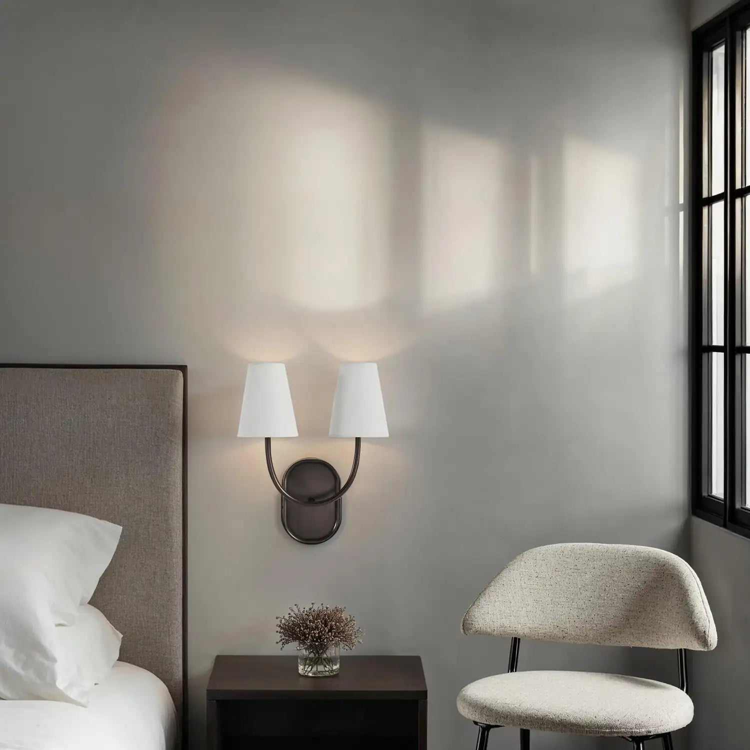 RENWIL, MEGARA WALL SCONCE, WALL SCONCES