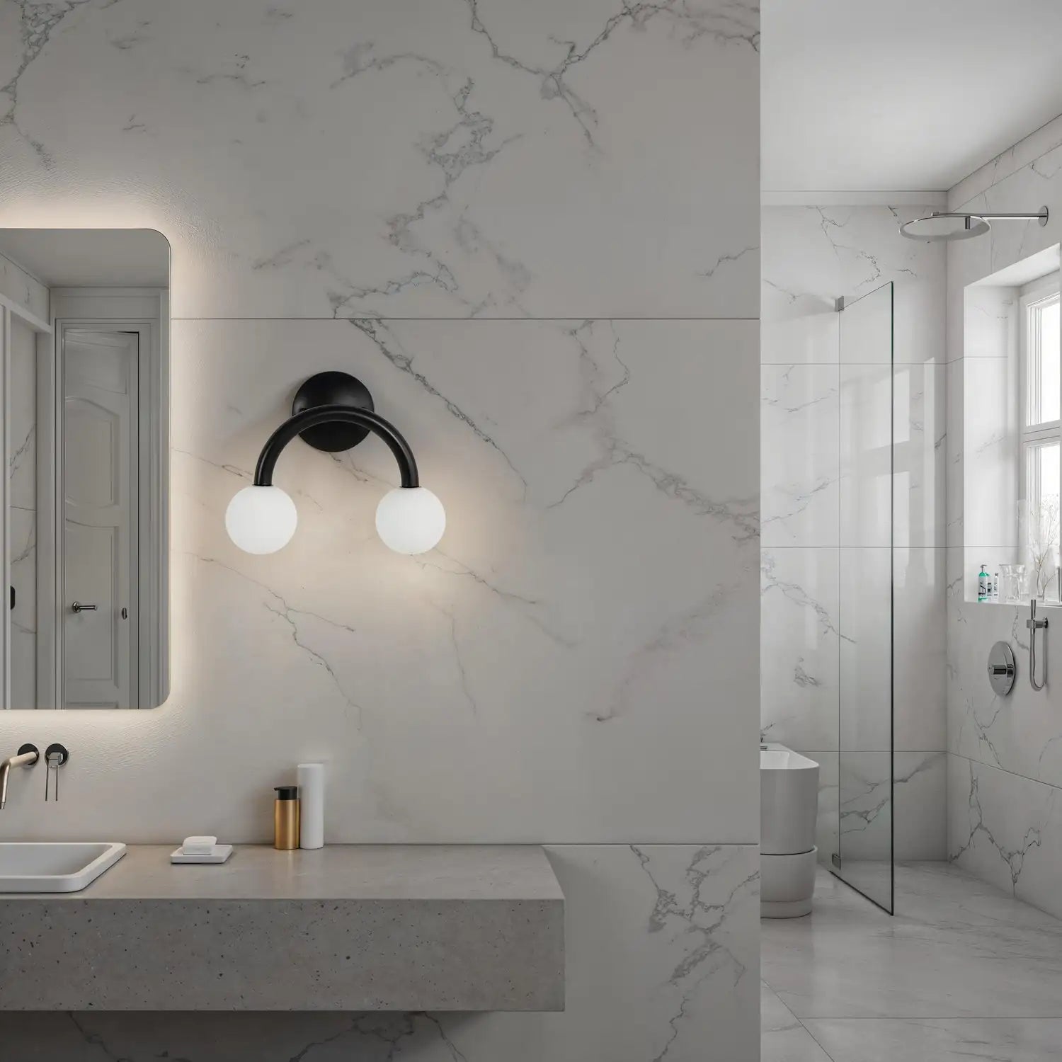 RENWIL, SANTO WALL SCONCE, WALL SCONCES