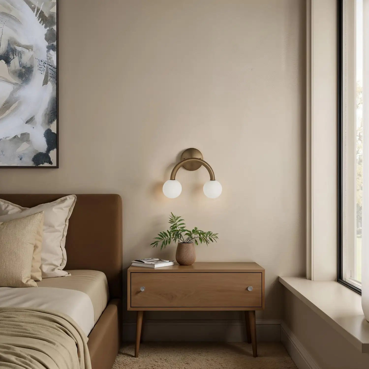 RENWIL, SANTI WALL SCONCE, WALL SCONCES