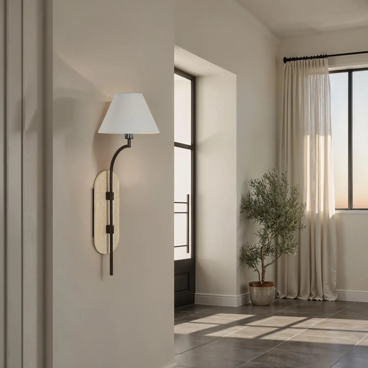 RENWIL, ACCA WALL SCONCE, WALL SCONCES