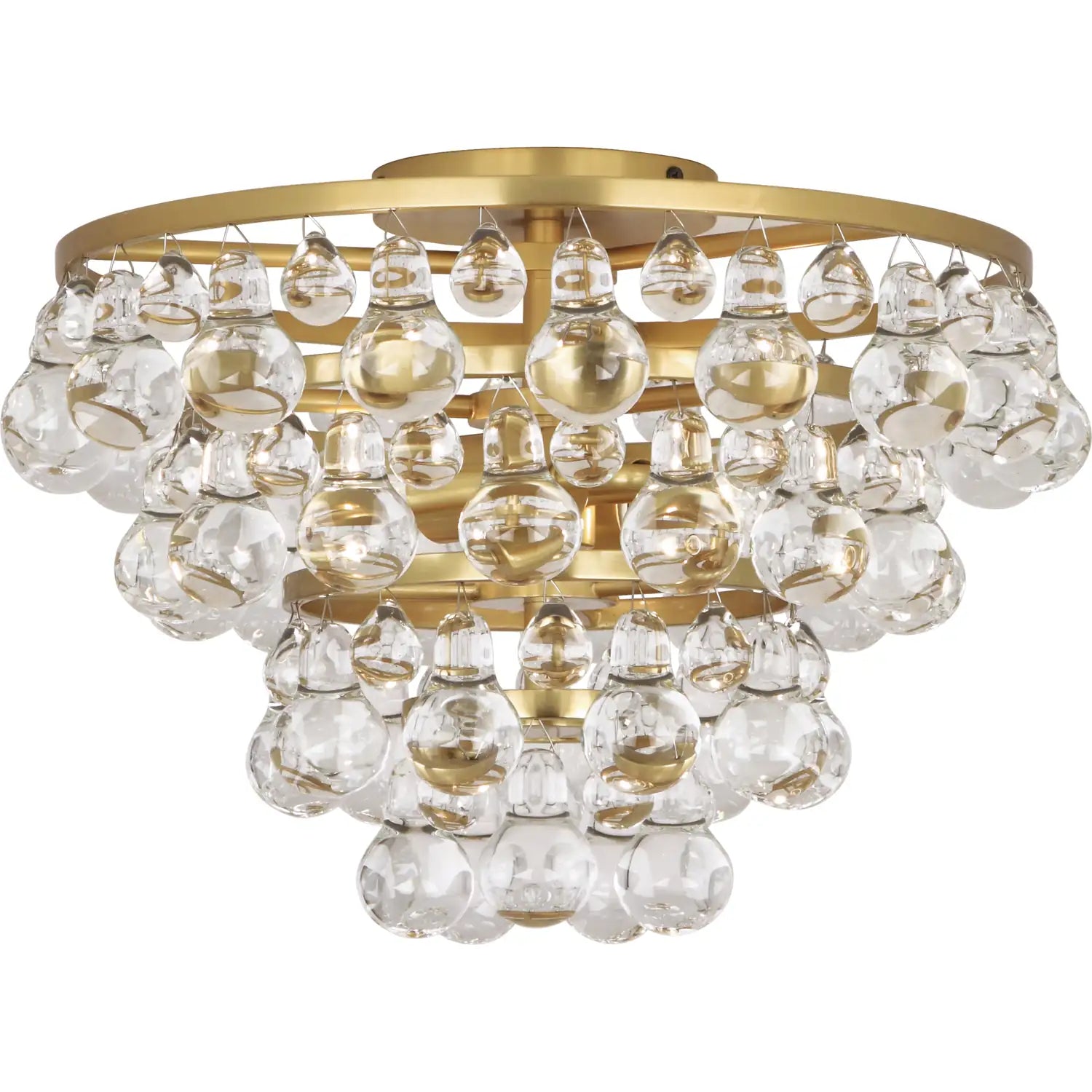 ROBERT ABBEY, BLING FLUSHMOUNT, FLUSH MOUNT CEILING LIGHTS