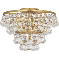 ROBERT ABBEY, BLING FLUSHMOUNT, FLUSH MOUNT CEILING LIGHTS