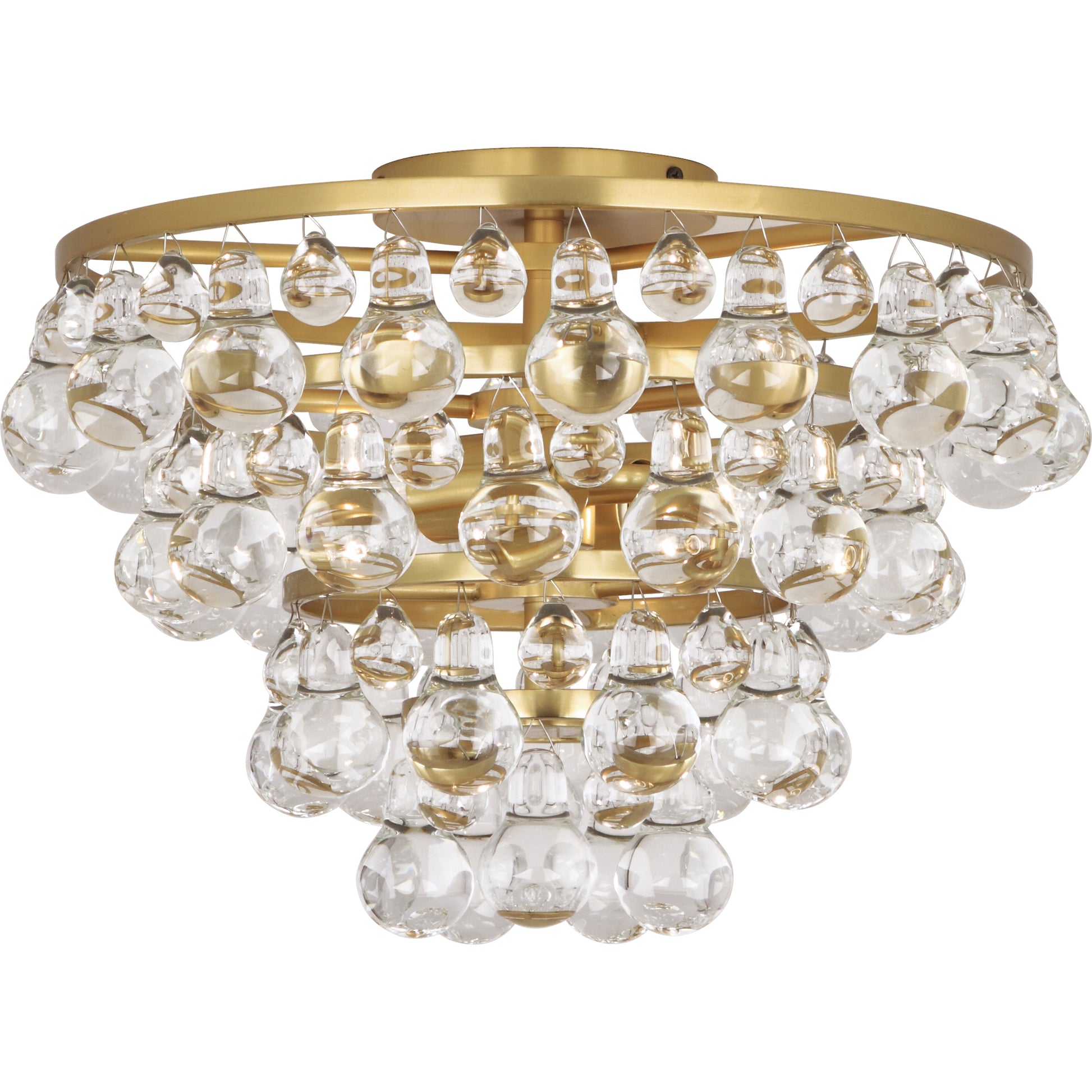 ROBERT ABBEY, BLING FLUSHMOUNT, FLUSH MOUNT CEILING LIGHTS