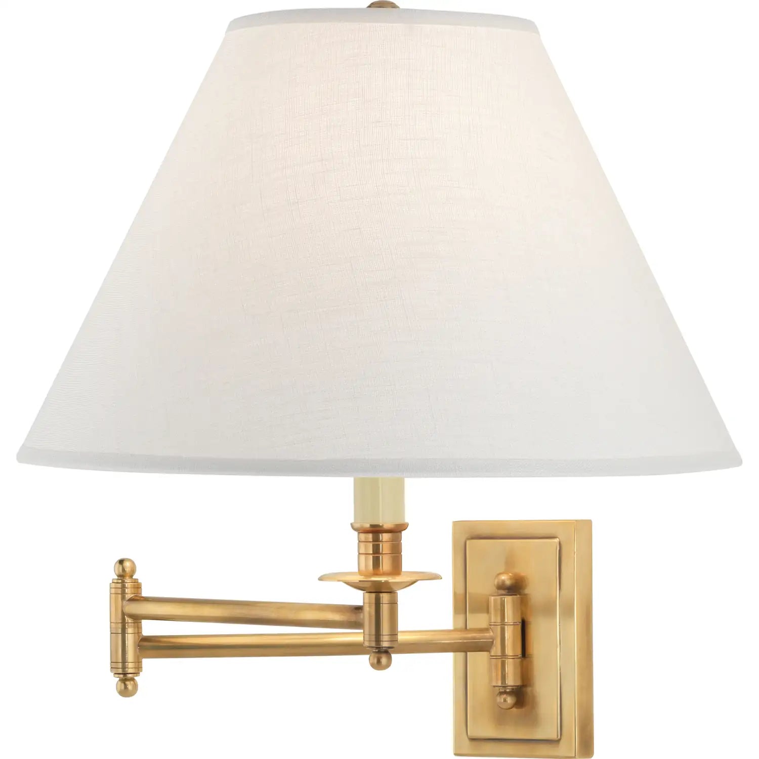 ROBERT ABBEY KINETIC LINEN SHADE WALL SWINGER - DO NOT SHOW ON WEBSITE
