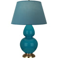 ROBERT ABBEY, DOUBLE GOURD TABLE LAMP, DESK LAMPS