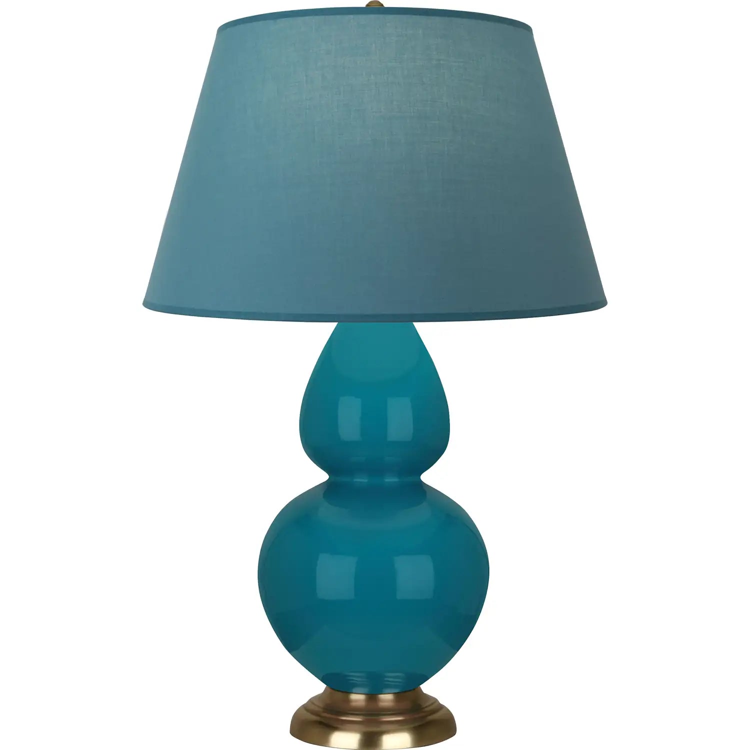 ROBERT ABBEY, DOUBLE GOURD TABLE LAMP, DESK LAMPS