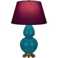 ROBERT ABBEY, DOUBLE GOURD TABLE LAMP, DESK LAMPS
