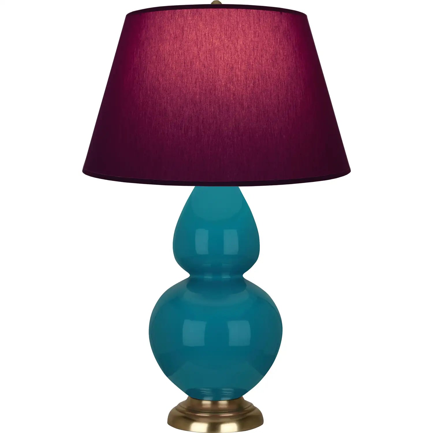 ROBERT ABBEY, DOUBLE GOURD TABLE LAMP, DESK LAMPS