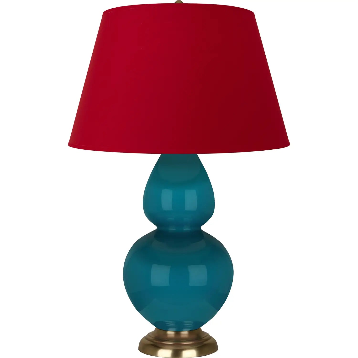 ROBERT ABBEY, DOUBLE GOURD TABLE LAMP, DESK LAMPS