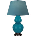 ROBERT ABBEY, DOUBLE GOURD TABLE LAMP, DESK LAMPS
