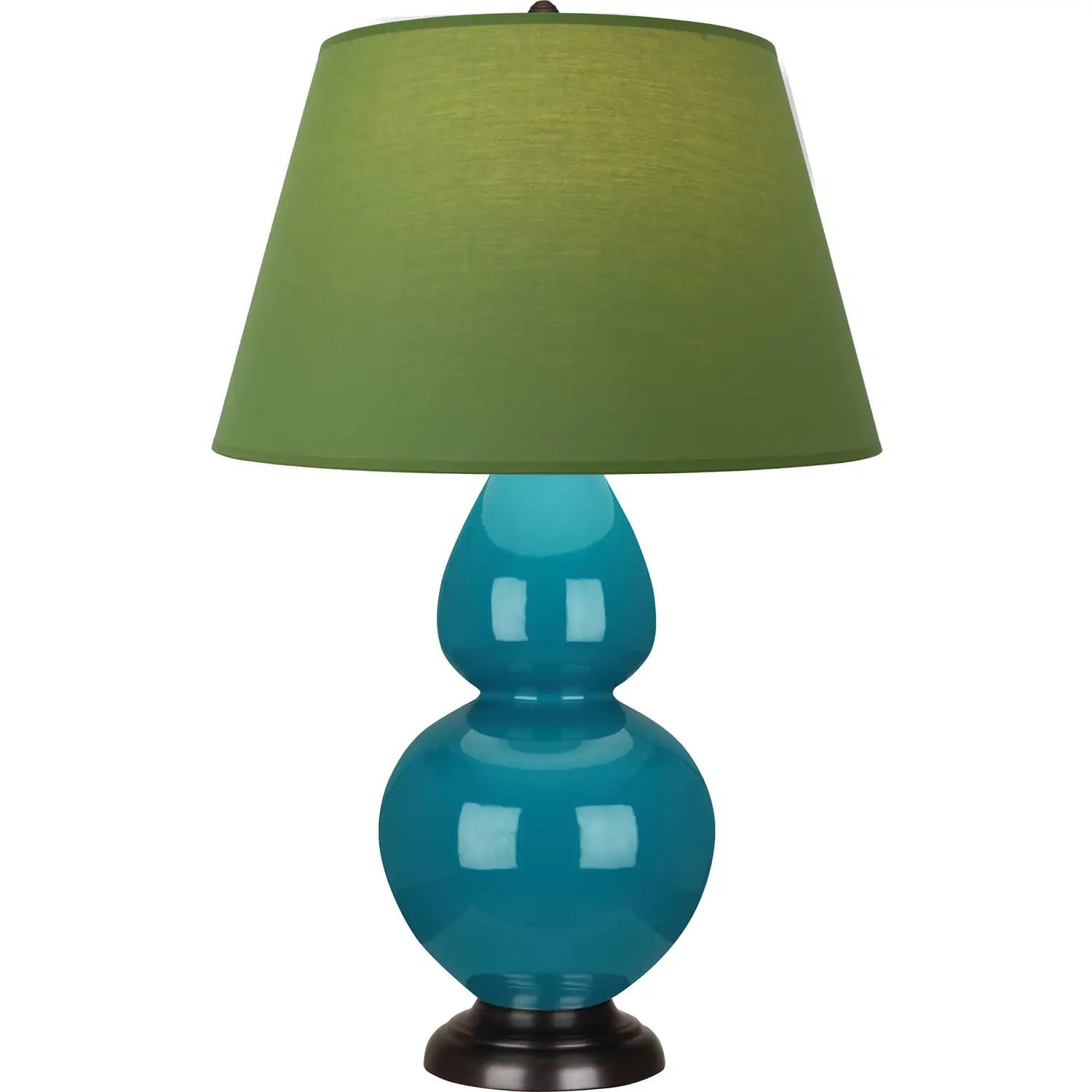 ROBERT ABBEY, DOUBLE GOURD TABLE LAMP, DESK LAMPS