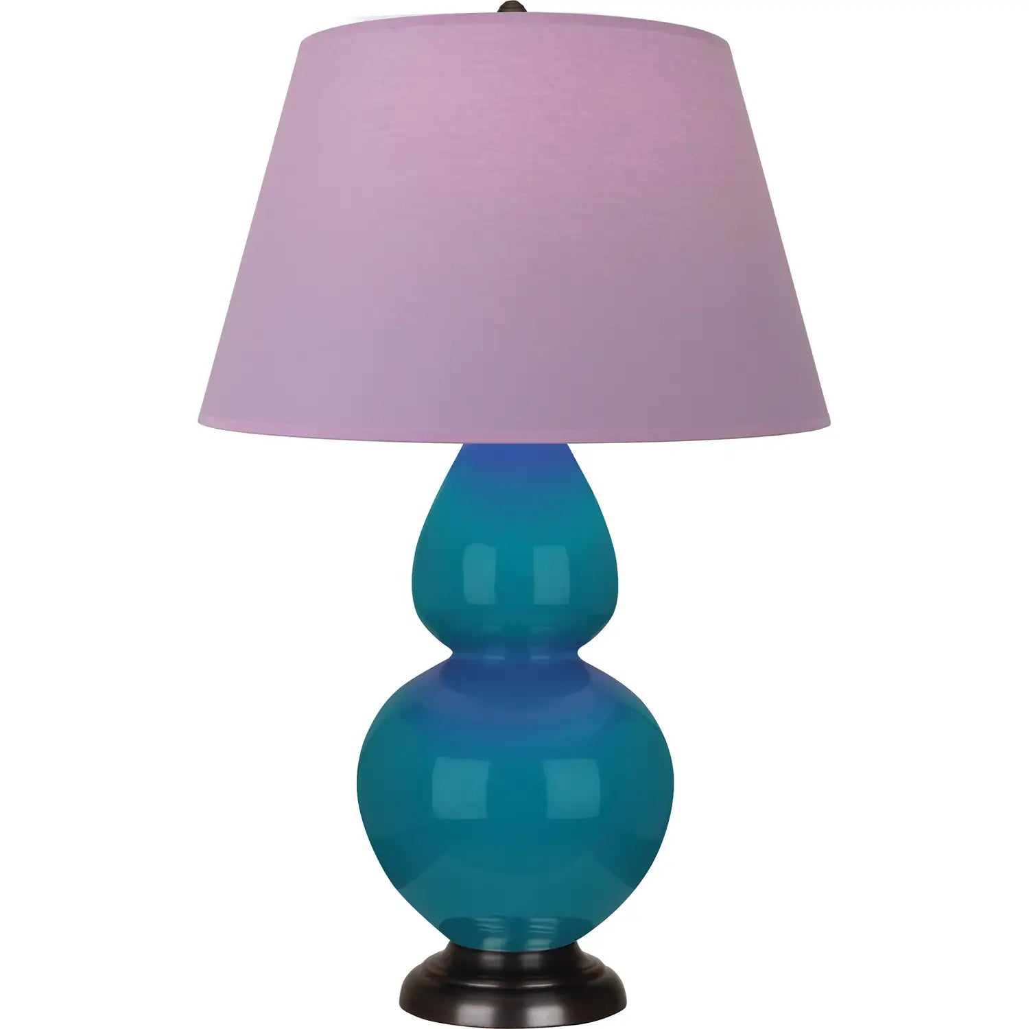 ROBERT ABBEY, DOUBLE GOURD TABLE LAMP, DESK LAMPS