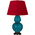 ROBERT ABBEY, DOUBLE GOURD TABLE LAMP, DESK LAMPS