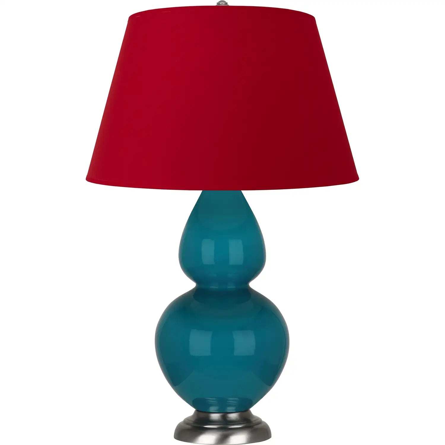 ROBERT ABBEY, DOUBLE GOURD TABLE LAMP, DESK LAMPS