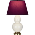 ROBERT ABBEY, DOUBLE GOURD TABLE LAMP, DESK LAMPS
