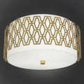 ROBERT ABBEY, MARCEL FLUSHMOUNT, FLUSH MOUNT CEILING LIGHTS