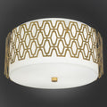 ROBERT ABBEY, MARCEL FLUSHMOUNT, FLUSH MOUNT CEILING LIGHTS