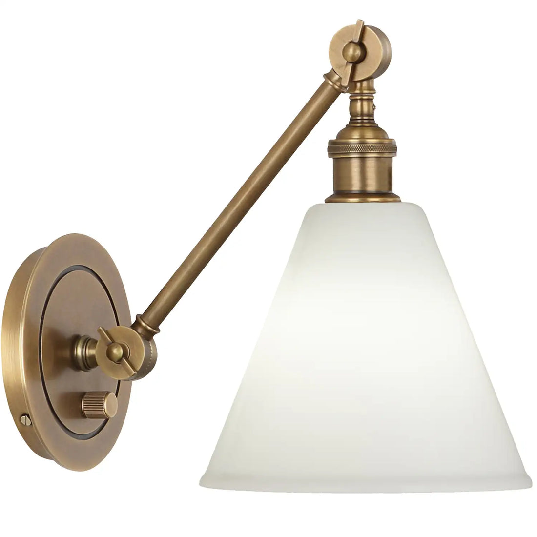 ROBERT ABBEY, ALLOY WALL SCONCE, WALL SCONCES