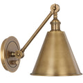 ROBERT ABBEY, ALLOY WALL SCONCE, WALL SCONCES