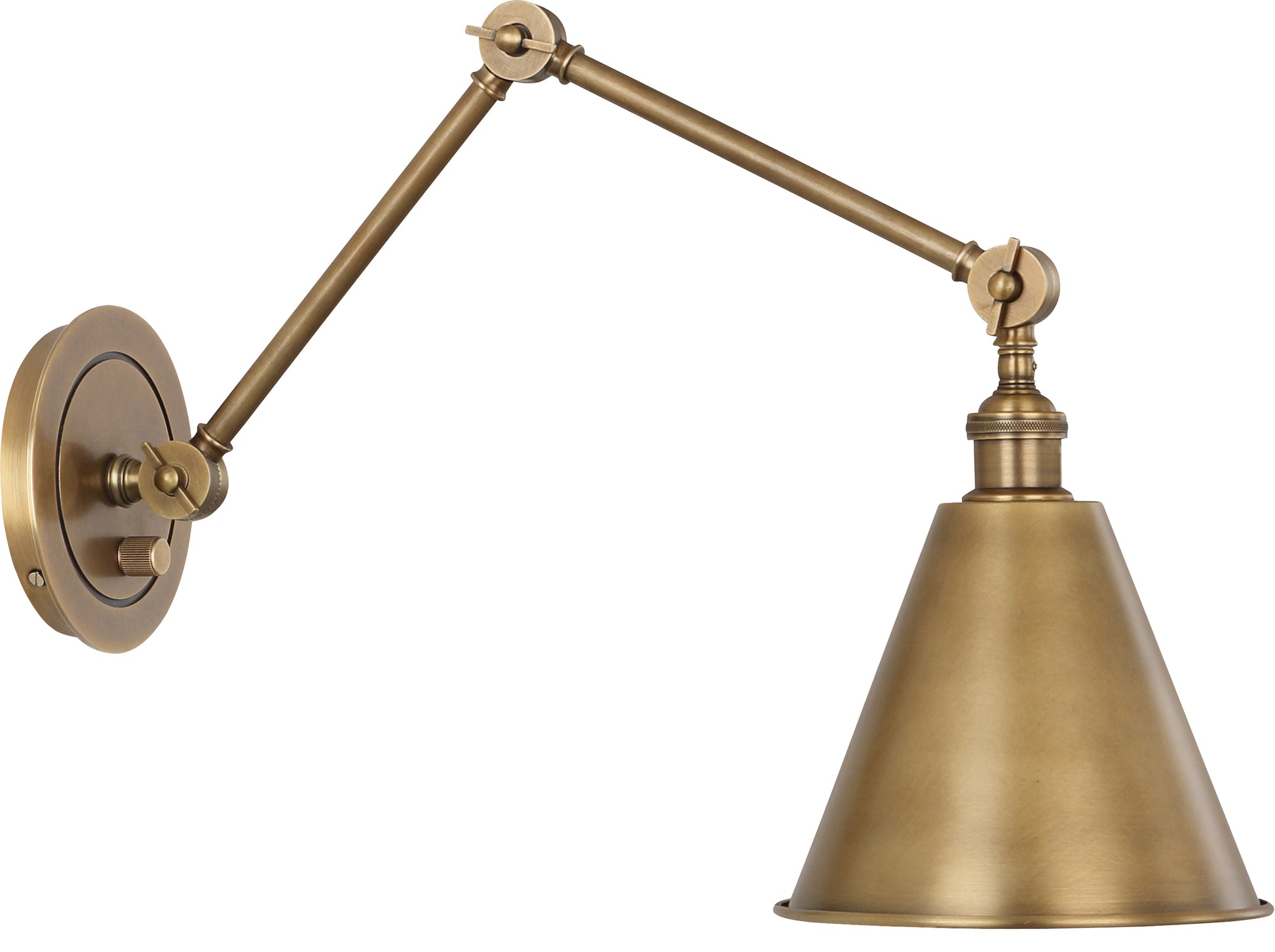 ROBERT ABBEY, ALLOY WALL SCONCE, WALL SCONCES