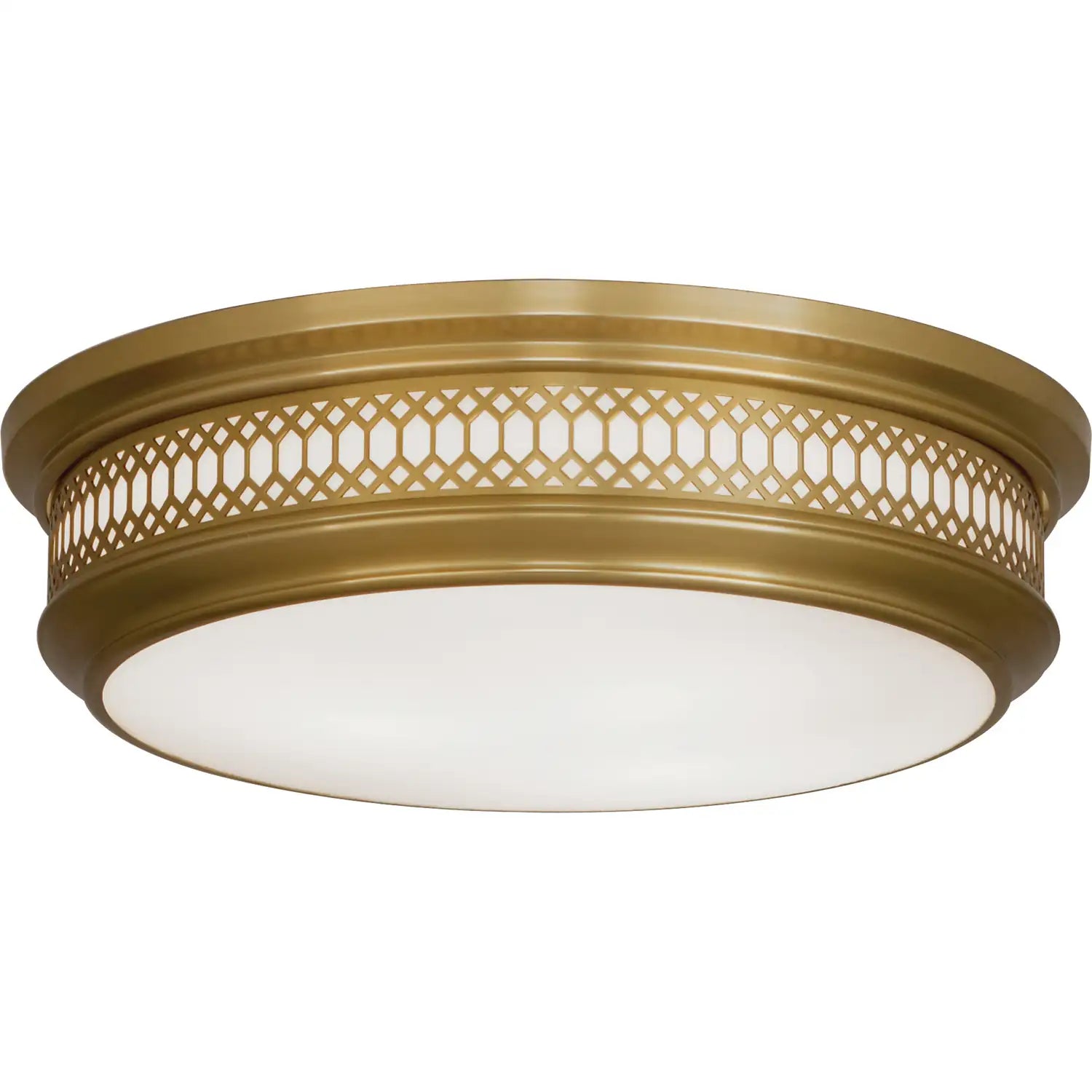 ROBERT ABBEY, WILLIAMSBURG TUCKER FLUSHMOUNT, FLUSH MOUNT CEILING LIGHTS