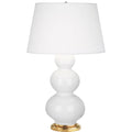 ROBERT ABBEY, TRIPLE GOURD TABLE LAMP, DESK LAMPS