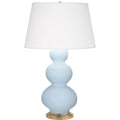 ROBERT ABBEY, TRIPLE GOURD TABLE LAMP, DESK LAMPS