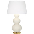 ROBERT ABBEY, TRIPLE GOURD TABLE LAMP, DESK LAMPS