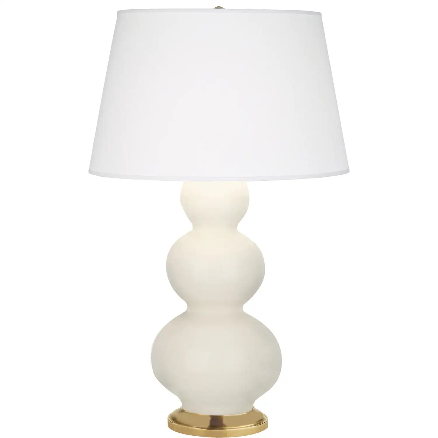 ROBERT ABBEY, TRIPLE GOURD TABLE LAMP, DESK LAMPS