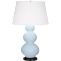 ROBERT ABBEY, TRIPLE GOURD TABLE LAMP, DESK LAMPS