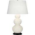 ROBERT ABBEY, TRIPLE GOURD TABLE LAMP, DESK LAMPS
