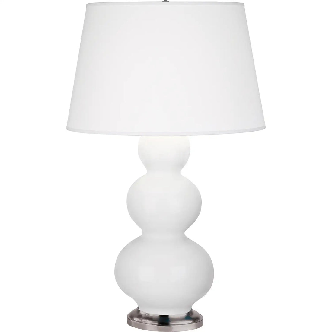 ROBERT ABBEY, TRIPLE GOURD TABLE LAMP, DESK LAMPS