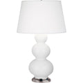 ROBERT ABBEY, TRIPLE GOURD TABLE LAMP, DESK LAMPS