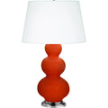 ROBERT ABBEY, TRIPLE GOURD TABLE LAMP, DESK LAMPS
