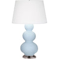 ROBERT ABBEY, TRIPLE GOURD TABLE LAMP, DESK LAMPS