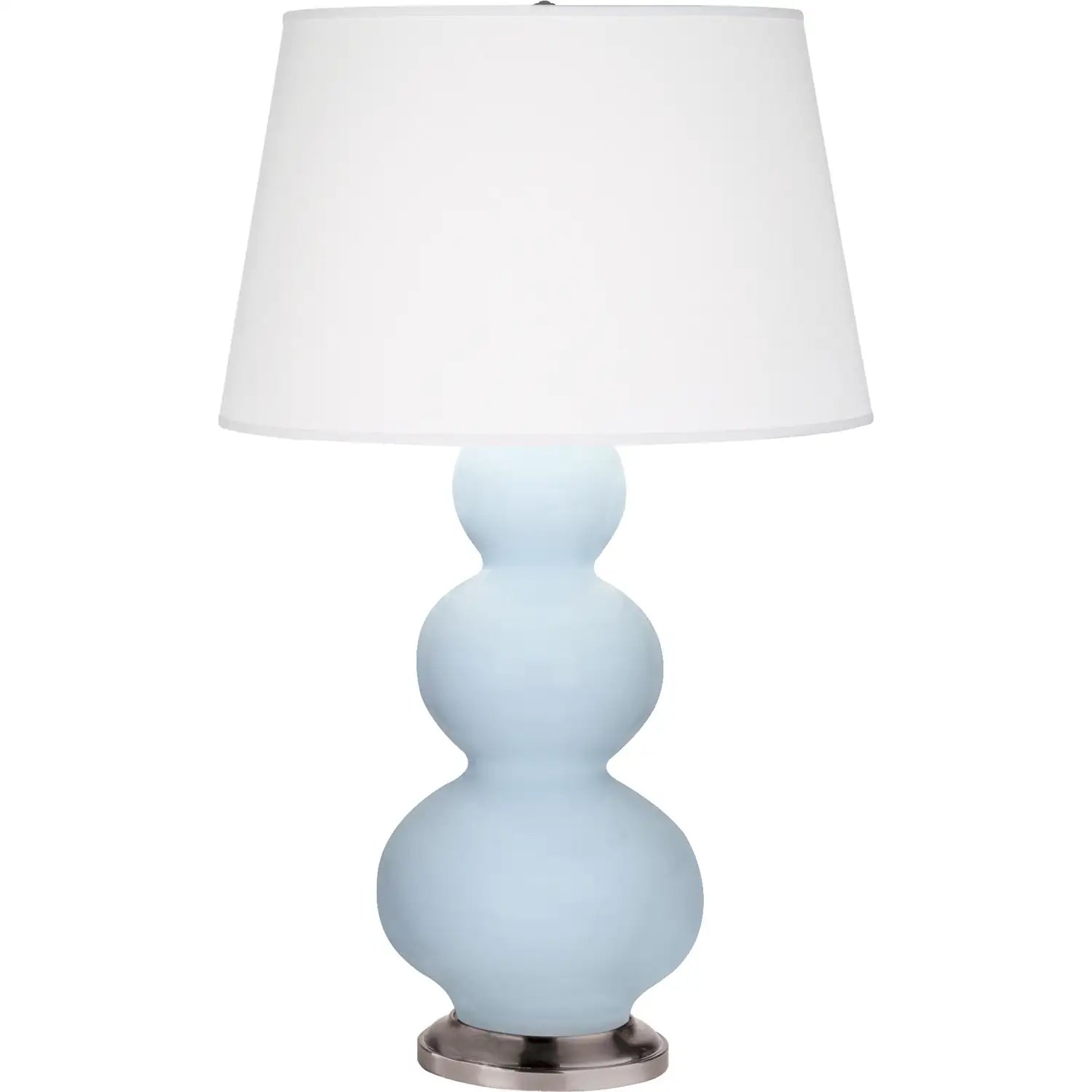 ROBERT ABBEY, TRIPLE GOURD TABLE LAMP, DESK LAMPS