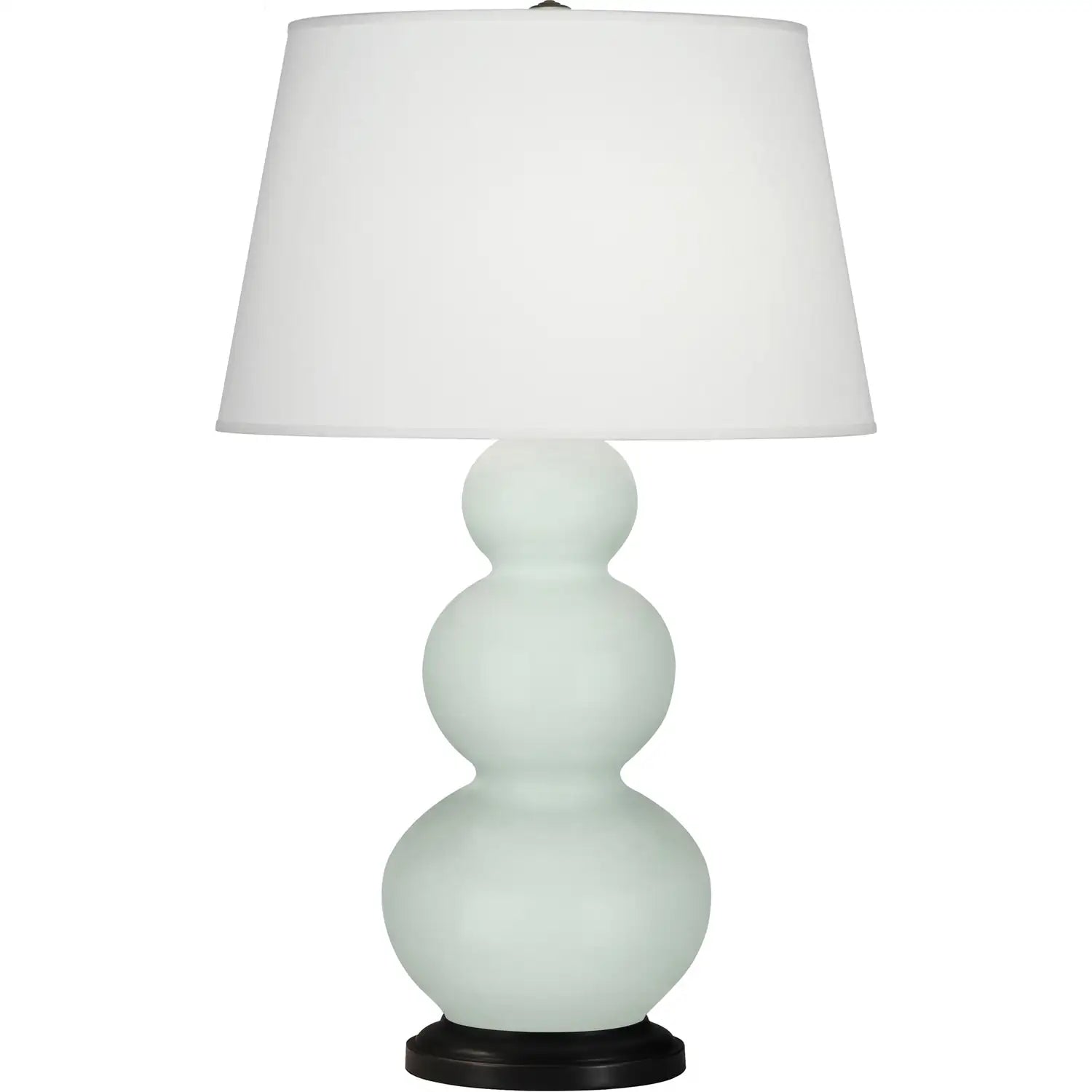 ROBERT ABBEY, TRIPLE GOURD TABLE LAMP, DESK LAMPS