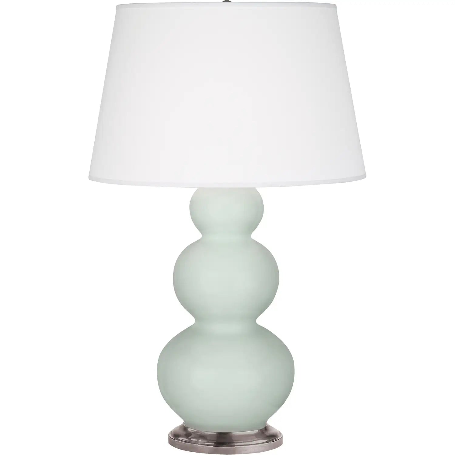 ROBERT ABBEY, TRIPLE GOURD TABLE LAMP, DESK LAMPS
