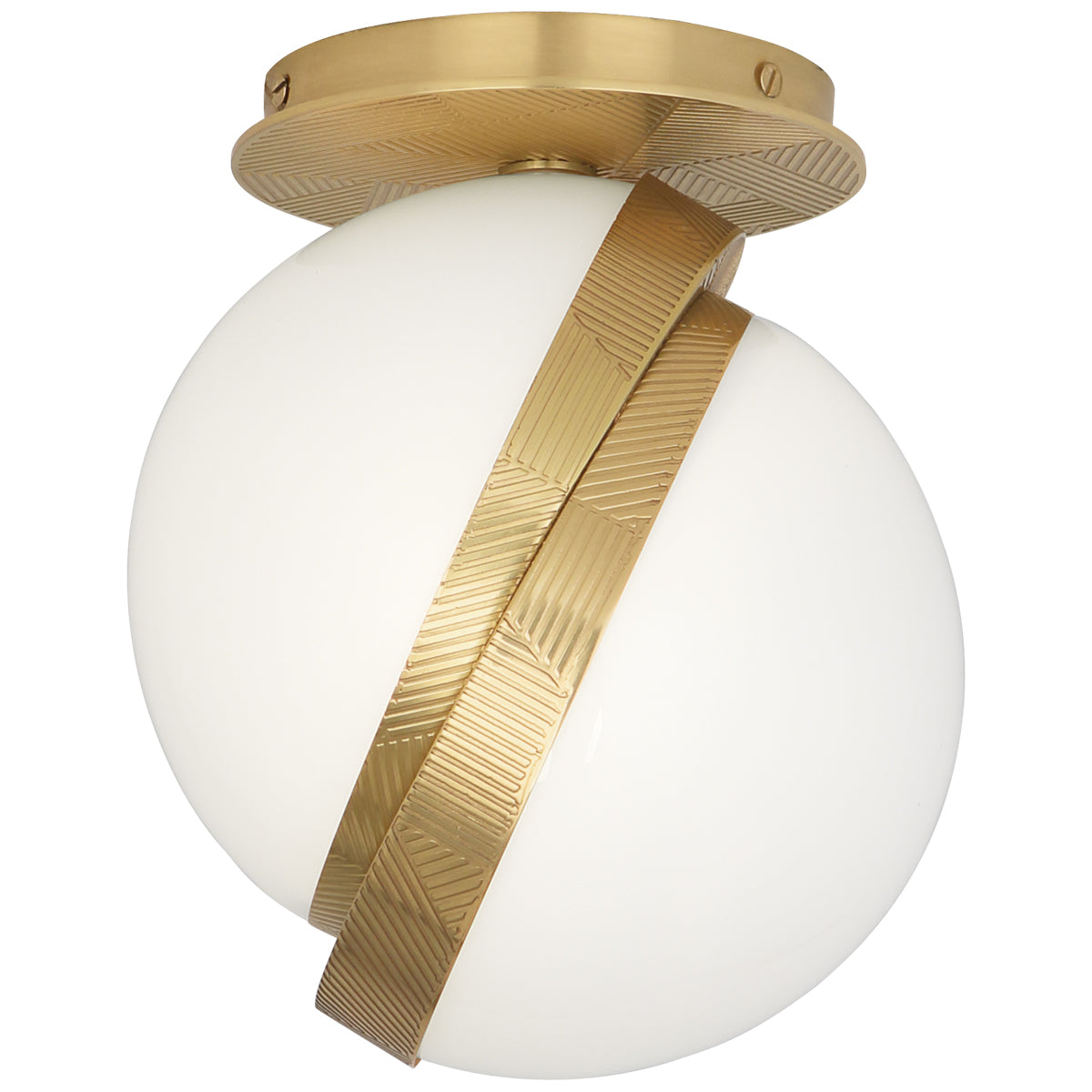 ROBERT ABBEY, MICHAEL BERMAN BRUT FLUSHMOUNT, FLUSH MOUNT CEILING LIGHTS