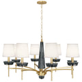 ROBERT ABBEY, CRISTALLO CHANDELIER, CHANDELIER LIGHT