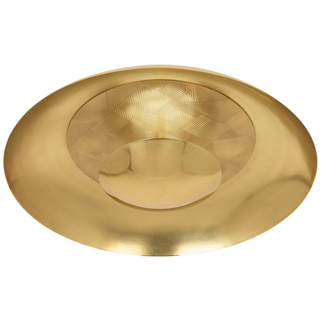 ROBERT ABBEY, MICHAEL BERMAN BRUT FLUSHMOUNT, FLUSH MOUNT CEILING LIGHTS